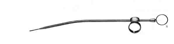 WITH STYLET ASPİRATÖR UCU 29.5 CM